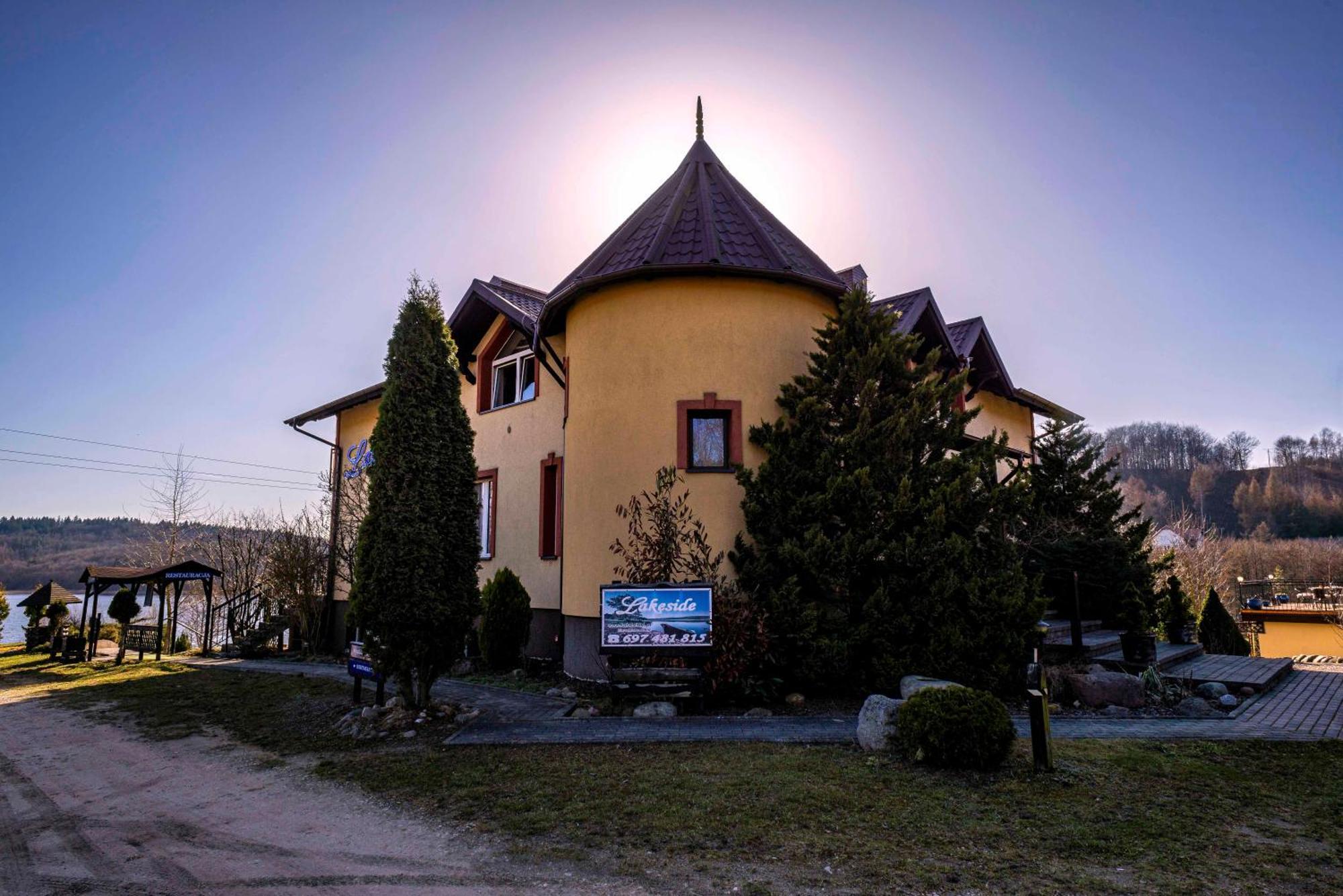 Pensjonat Nad Jeziorem Lakeside Brodnica Dolna Exterior foto
