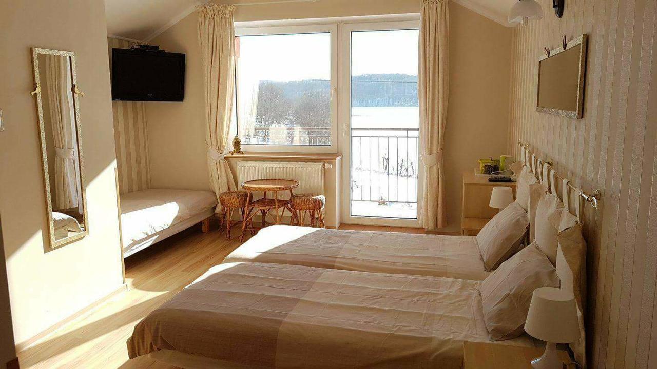 Pensjonat Nad Jeziorem Lakeside Brodnica Dolna Exterior foto